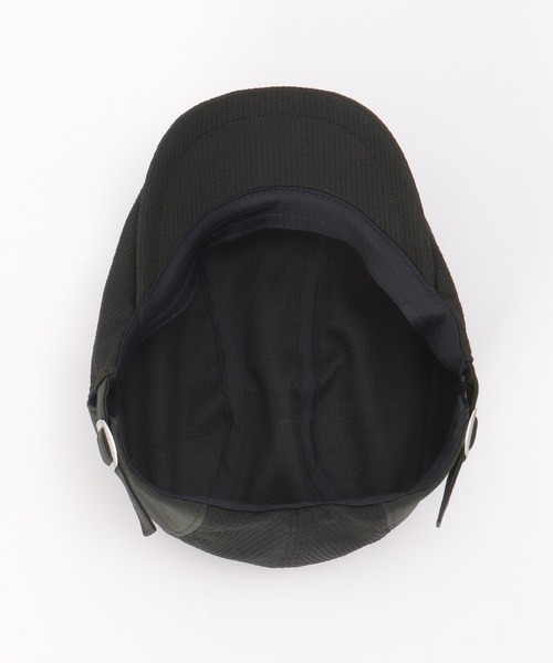 ikka（イッカ）の「COOLMAX(R)サッカーハンチング（ハンチング/ベレー帽・メンズ・ブラック/ベージュ/ネイビー・FREE）」の12枚目の写真