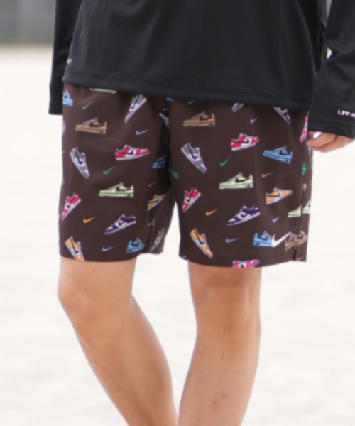 NIKE(ナイキ)の「NIKE/ナイキ 水着 海パン トランクス サーフパンツ ボードショーツ ストレッチ 7 ボレーショーツ 水陸両用 NESSF552(水着・メンズ・ブラウン系その他/ホワイト系その他/ブラック系その他/ブルー系その他/グレー系その他・S/M/L/XL/2XL)」の4枚目の写真