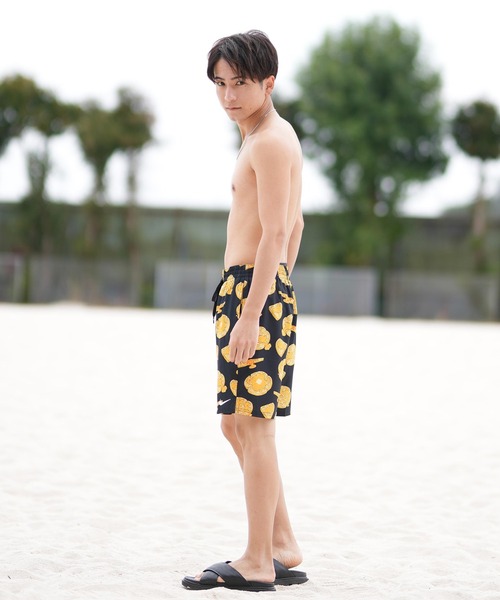 NIKE(ナイキ)の「NIKE/ナイキ 水着 海パン トランクス サーフパンツ ボードショーツ ストレッチ 7 ボレーショーツ 水陸両用 NESSF552(水着・メンズ・ブラウン系その他/ホワイト系その他/ブラック系その他/ブルー系その他/グレー系その他・S/M/L/XL/2XL)」の22枚目の写真