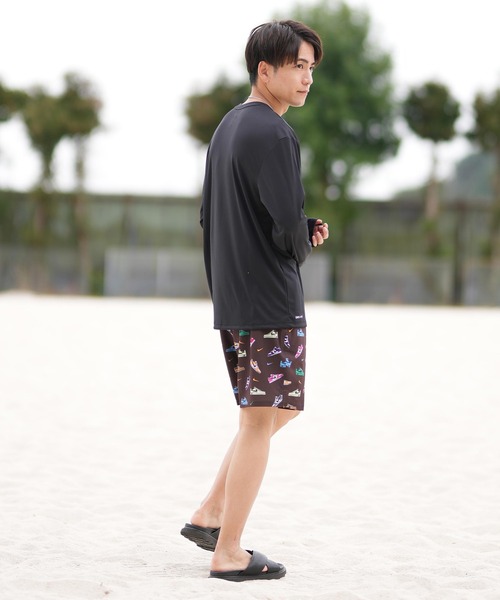 NIKE(ナイキ)の「NIKE/ナイキ 水着 海パン トランクス サーフパンツ ボードショーツ ストレッチ 7 ボレーショーツ 水陸両用 NESSF552(水着・メンズ・ブラウン系その他/ホワイト系その他/ブラック系その他/ブルー系その他/グレー系その他・S/M/L/XL/2XL)」の11枚目の写真