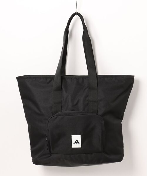 adidas ブラック トートバッグ adidas / トートバッグ / ブラック - メルカリ