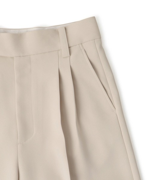 M TO R(ムウトアール)の「W POCKET WIDE SLACKS PANTS(SETUP)(スラックス・レディース・ブラック/ベージュ系その他・40/38/42)」の6枚目の写真