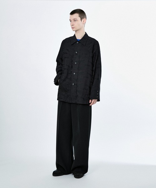 M TO R(ムウトアール)の「W POCKET WIDE SLACKS PANTS(SETUP)(スラックス・レディース・ブラック/ベージュ系その他・40/38/42)」の20枚目の写真