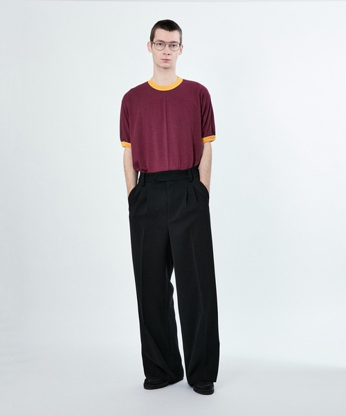 M TO R(ムウトアール)の「W POCKET WIDE SLACKS PANTS(SETUP)(スラックス・レディース・ブラック/ベージュ系その他・40/38/42)」の11枚目の写真