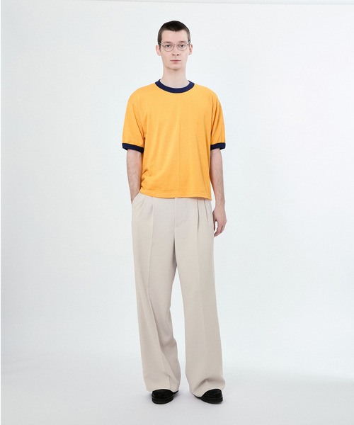 M TO R(ムウトアール)の「W POCKET WIDE SLACKS PANTS(SETUP)(スラックス・レディース・ブラック/ベージュ系その他・40/38/42)」の16枚目の写真