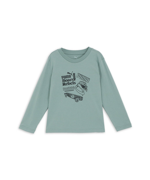プーマ　Tシャツ　ロンT 160 PUMA プーマ キッズ 長袖 Tシャツ 男の子 120-160cm 子供服 LS
