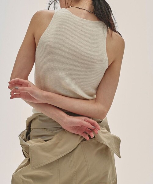 TODAYFUL(トゥデイフル)の「【TODAYFUL/トゥデイフル】Merinowool 100% Tanktop/メリノウール100%タンクトップ(ニット/セーター・レディース・キナリ/チョコ/チャコールグレー・FREE)」の19枚目の写真