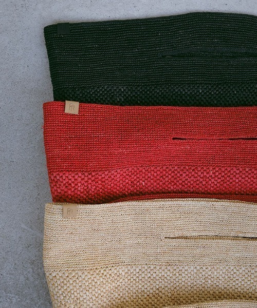 セール】ランドスケープラフィアバッグ（ハンドバッグ）｜ETRE TOKYO