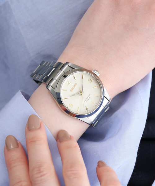 IENA（イエナ）の「《WEB限定/追加5》SEIKO Exclusive HIROB*IENA(ivory)（アナログ腕時計・レディース・シルバー・FREE）」の8枚目の写真