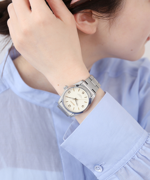 IENA（イエナ）の「《WEB限定/追加5》SEIKO Exclusive HIROB*IENA(ivory)（アナログ腕時計・レディース・シルバー・FREE）」の9枚目の写真