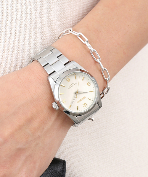 IENA（イエナ）の「《WEB限定/追加5》SEIKO Exclusive HIROB*IENA(ivory)（アナログ腕時計・レディース・シルバー・FREE）」の16枚目の写真