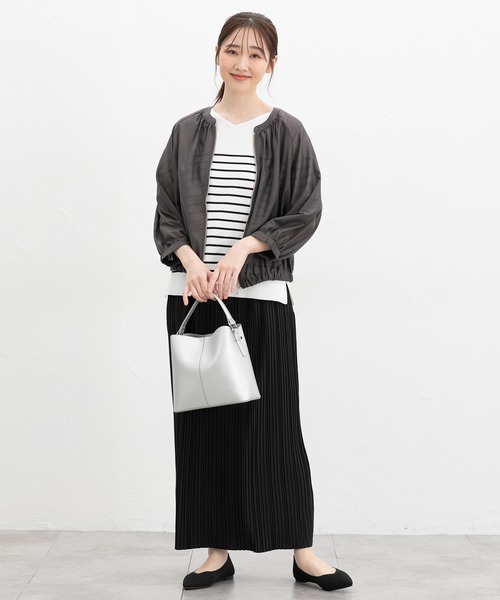 MONiLE 【新品タグ付き】 光沢シアーブルゾン ブラック 楽天市場】□期間限定クーポン配布中♪□SALE アウター シアー