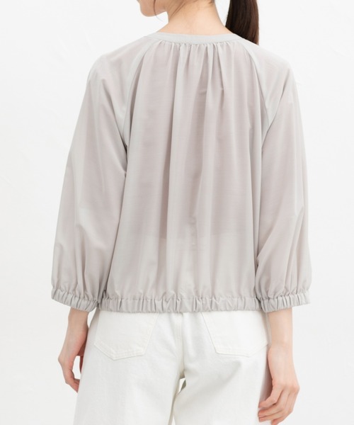 セール】8分袖シアーブルゾン（ブルゾン）｜Honeys（ハニーズ）の