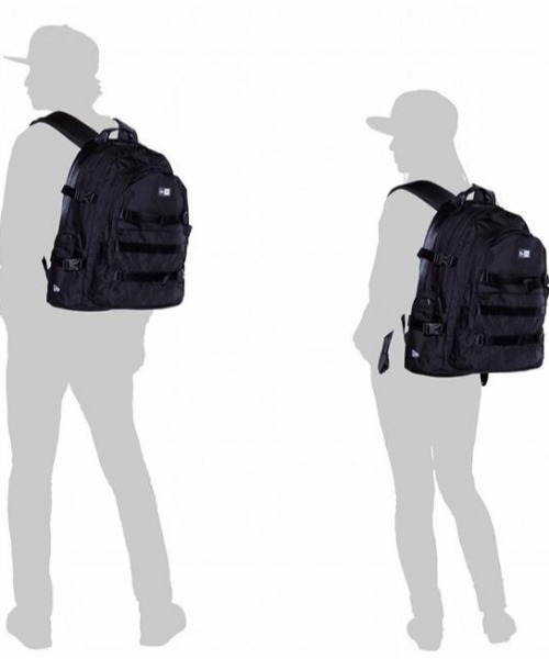 NEW ERA（ニューエラ）の「NEW ERA CARRIER PACK（ニューエラ キャリアパック）（バックパック/リュック・メンズ・ブラック・FREE）」の5枚目の写真