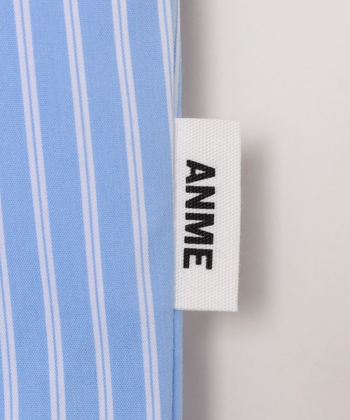 ANME(アンメ)の「【新色追加】ストライプイージーワイドパンツ(その他パンツ・レディース・オフホワイト/サックスブルー/キナリ/ベージュ・M/L)」の9枚目の写真