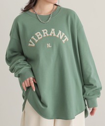 ⚫︎美品 FRAMeWORK プリントスウェット カレッジ ナチュラル スウェット カレッジ」に該当するトップスファッション通販