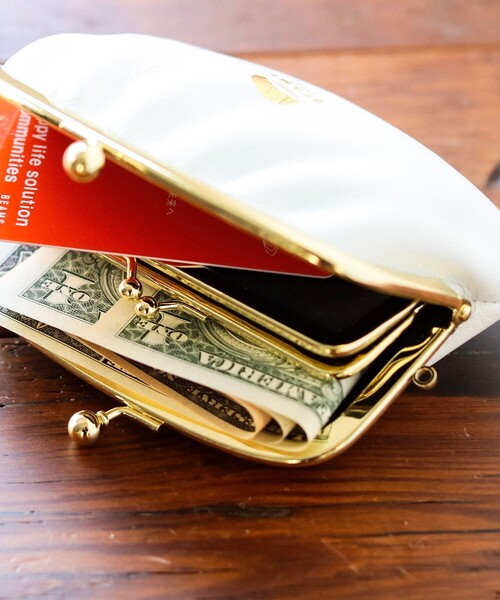 別注】松野屋 / 牛革親子がま口 モノトーン（財布）｜BEAMS JAPAN