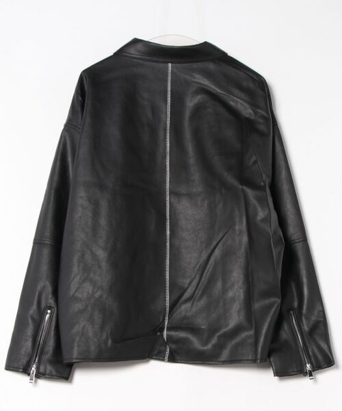 V2（ブイツー）の「V2／8142ステッチレザージャケット（ブルゾン・メンズ・ブラック・LARGE/MEDIUM）」の19枚目の写真