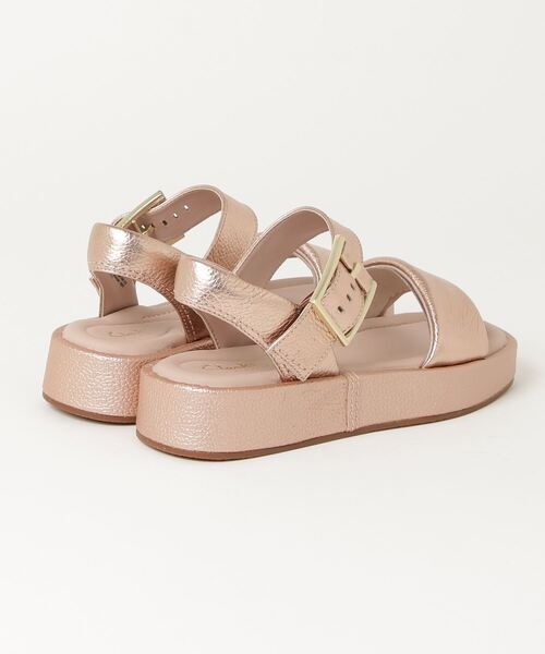 Clarks(クラークス)の「Alda Strap / アルダストラップ(コッパーメタリック)(サンダル・レディース・シャンパン・UK5/UK6/UK4/UK3/UK3.5/UK4.5/UK5.5)」の7枚目の写真