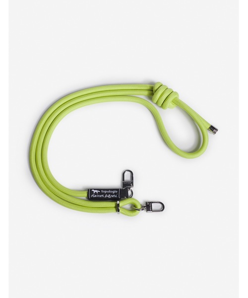 Maison Kitsune（メゾンキツネ）の「MAISON KITSUNE X TOPOLOGIE 8.0mm ROPE（スマホグッズ・メンズ・ライム/オレンジ・U）」の3枚目の写真