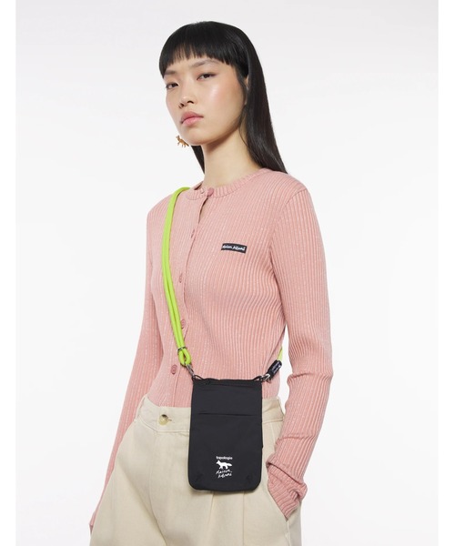 Maison Kitsune（メゾンキツネ）の「MAISON KITSUNE X TOPOLOGIE 8.0mm ROPE（スマホグッズ・メンズ・ライム/オレンジ・U）」の4枚目の写真