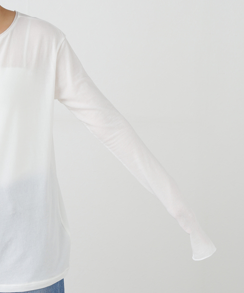 tシャツ リヨセルコットン シアーロンT レディース IENA｜リヨセルコットン シアーロンT | Rakuten Fashion(楽天