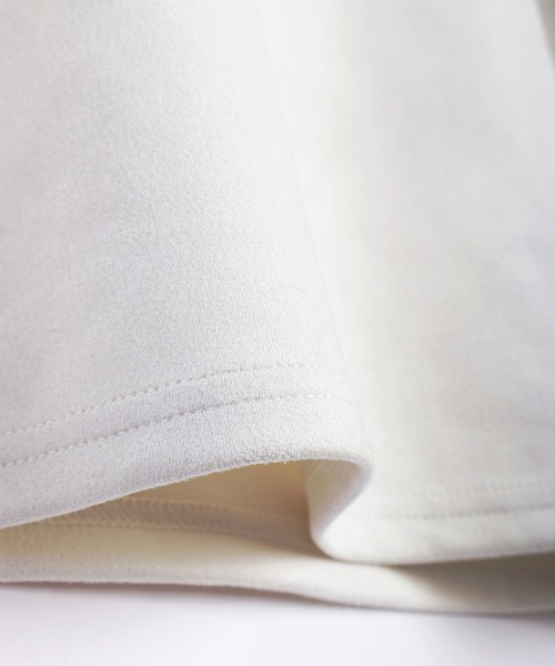 WESTSEA(ウエストシー)の「TASOGARE GIRL & CAT フェイクスエード オーバーサイズ 半袖カットソー(Tシャツ/カットソー・メンズ・オフホワイト/グレー/チャコールグレー/グレー系その他/チャコール/ホワイト系その他・M/L)」の22枚目の写真