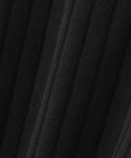 NANO universe（ナノユニバース）の「Anti Soaked(R) 汗染み防止リブノースリーブTシャツ（セットアップ可）（Tシャツ/カットソー・レディース・ブラック/カーキ/アイボリー/チャコール・S/M）」の19枚目の写真