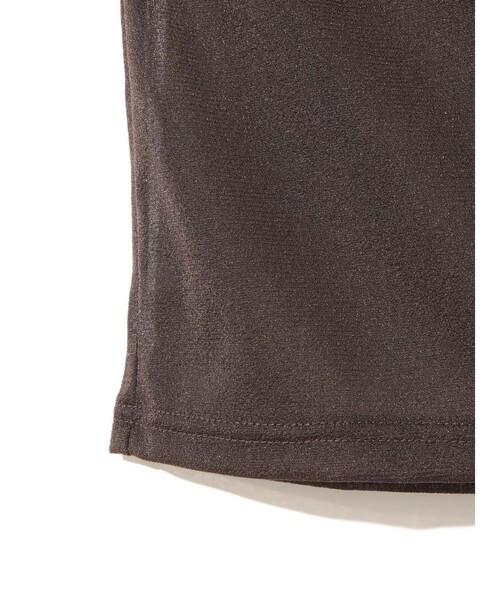 MIDIUMISOLID(ミディウミソリッド)の「MIDIUMISOLID for Ladies シアープルオーバー(Tシャツ/カットソー・レディース・アイボリー/ブラック/ピンク/ブラウン・FREE)」の16枚目の写真