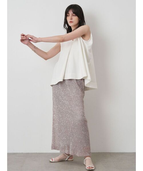 セール】スパンコールプリーツスカート（スカート）｜ELENDEEK（エレン