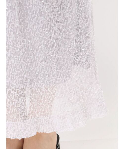 セール】スパンコールプリーツスカート（スカート）｜ELENDEEK（エレン