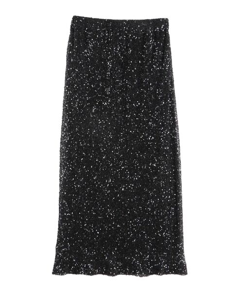 セール】スパンコールプリーツスカート（スカート）｜ELENDEEK（エレン