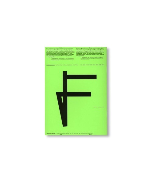 VILLA BOOKS（ヴィラ ブックス）の「REVUE FAIRE - TO LOOK AT THINGS #49: LAWRENCE WEINER: WE ARE SHIPS AT SEA, NOT DUCKS ON A POND（本・メンズ・その他・ONE SIZE）」の7枚目の写真