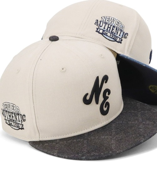ニューエラキャップ 59FIFTY モノグラム柄 ONSPOTZ別注