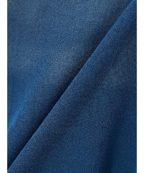 Perfect Suit FActory（パーフェクトスーツファクトリー）の「バルーン袖　シアーカーディガン　オフホワイト/ブラック/ブルー（カーディガン/ボレロ・レディース・ブルー/ブラック/オフホワイト・L/M）」の15枚目の写真