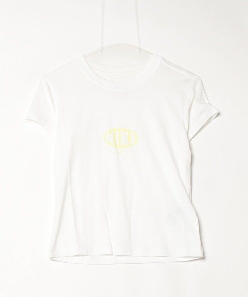NIKE（ナイキ）の「ナイキ NIKE ナイキ  NSW チル ニット MD クロップ S/S Tシャツ OP（Tシャツ/カットソー・レディース・ホワイト/ダークグレー/ライラック・S/M/L）」の14枚目の写真
