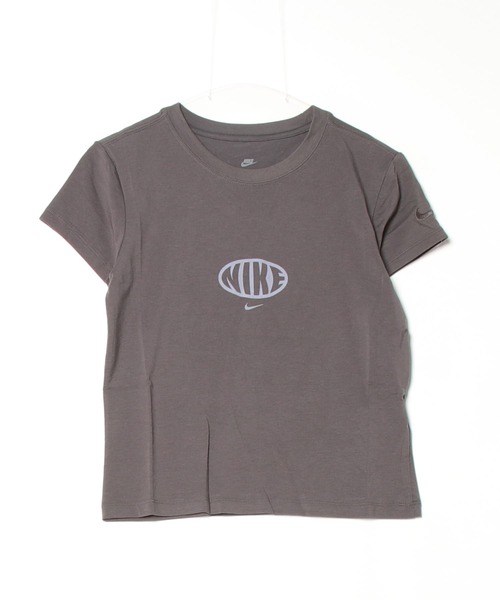 NIKE（ナイキ）の「ナイキ NIKE ナイキ  NSW チル ニット MD クロップ S/S Tシャツ OP（Tシャツ/カットソー・レディース・ホワイト/ダークグレー/ライラック・S/M/L）」の16枚目の写真