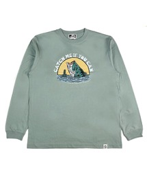 NOTHINKER（ノーシンカー）の「CATCH ME IF YOU CAN Long T-shirt（Tシャツ/カットソー）」