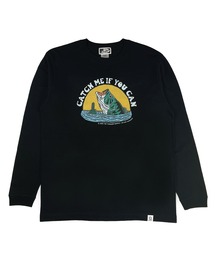 NOTHINKER（ノーシンカー）の「CATCH ME IF YOU CAN Long T-shirt（Tシャツ/カットソー）」