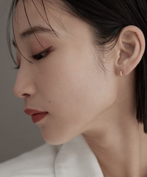 K10ホロウブリオンシェイプピアス（ピアス（両耳用））｜COCOSHNIK