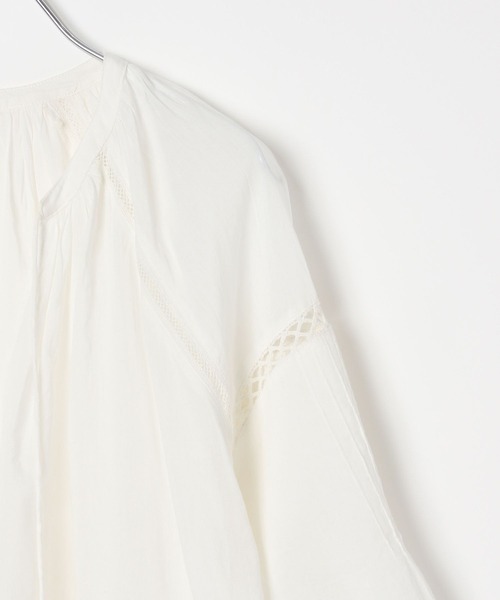 BAYFLOW(ベイフロー)の「インディアンEMBブラウス(シャツ/ブラウス・レディース・オフホワイト/ブラック/ピンク・FREE)」の20枚目の写真