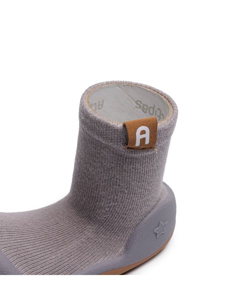 Attipas(アティパス)の「Attipas/Label ラベル(その他シューズ・キッズ・グレー/キャメル・11.5cm/12.5cm)」の12枚目の写真