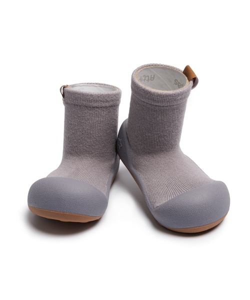 Attipas(アティパス)の「Attipas/Label ラベル(その他シューズ・キッズ・グレー/キャメル・11.5cm/12.5cm)」の10枚目の写真