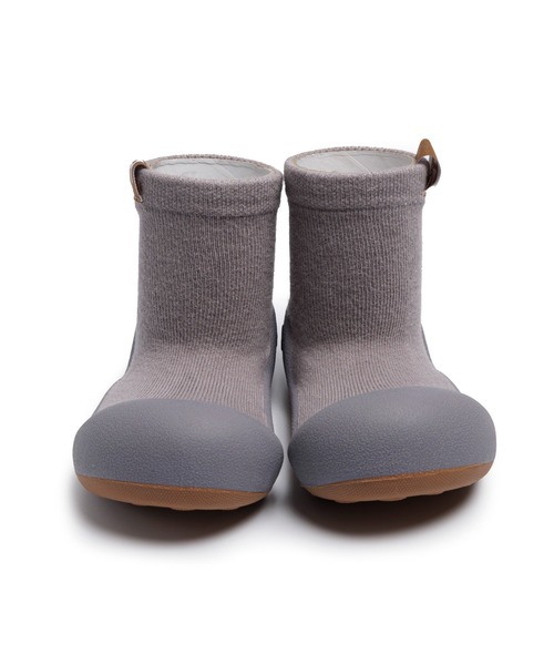 Attipas(アティパス)の「Attipas/Label ラベル(その他シューズ・キッズ・グレー/キャメル・11.5cm/12.5cm)」の9枚目の写真