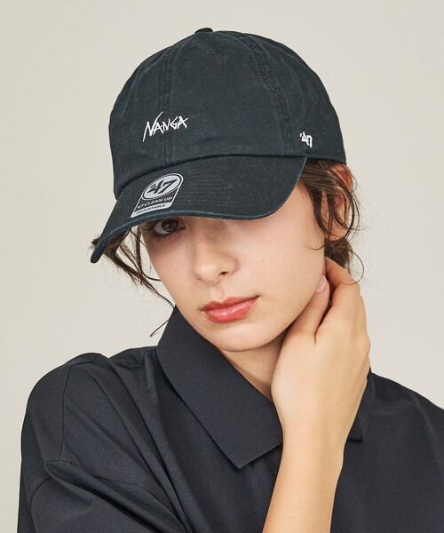 NANGA(ナンガ)の「【NANGA ナンガ 】×MLB公認 ’47BRAND / COTTON CAP/コットンキャップ/ユニセックス/N2502-3A100Z(キャップ・メンズ・ブラック/ネイビー/パープル系その他/カーキ/ピンク・フリー)」の2枚目の写真