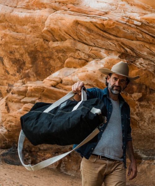 【極美品】激レア バーバリー 19AW インサイドアウト デニム 32 Barebones/ベアボーンズ Neelum Duffel Denim/ニーラムダッフル デニム