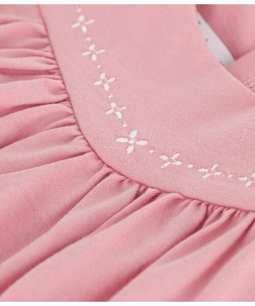 PETIT BATEAU（プチバトー）の「ワンピース（ワンピース・キッズ・ライトピンク・12MONTH/18MONTH/24MONTH/36MONTH）」の3枚目の写真