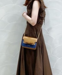 デニム調エムシュシュⅢ ショルダーバッグ 小サイズ