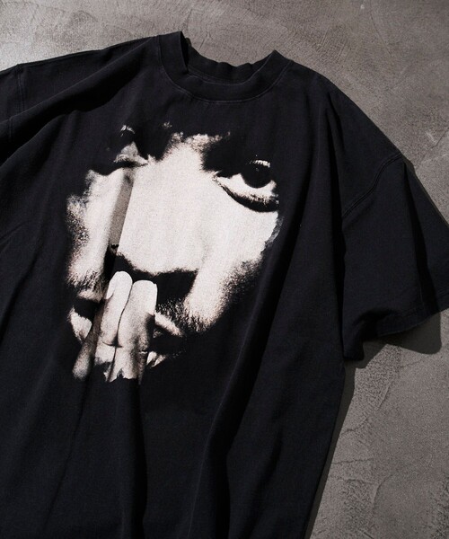 2Pac グラフィック Tシャツ One Seen ダークグレー s-l1200.jpg