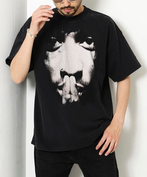 FREAK'S STORE（フリークスストア）の「【EXCLUSIVE】2pac S/S Tee R U STILL DOWN/トゥパック アー・ユー・スティル・ダウン Tシャツ（Tシャツ/カットソー・メンズ・ブラック・MEDIUM/LARGE/X-LARGE）」の12枚目の写真